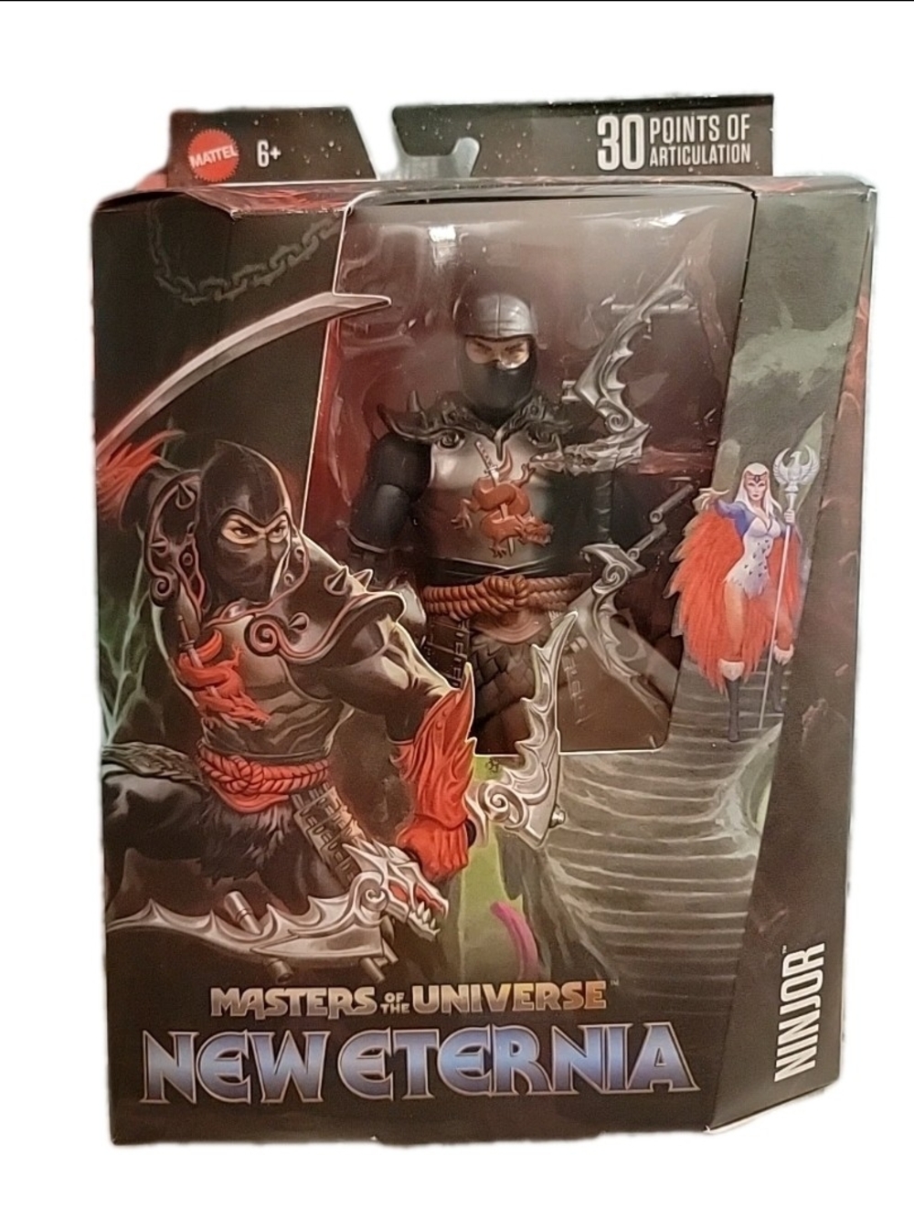 He-Man Masters Of The Universe Masterverse New Eternia Ninjor Figure New